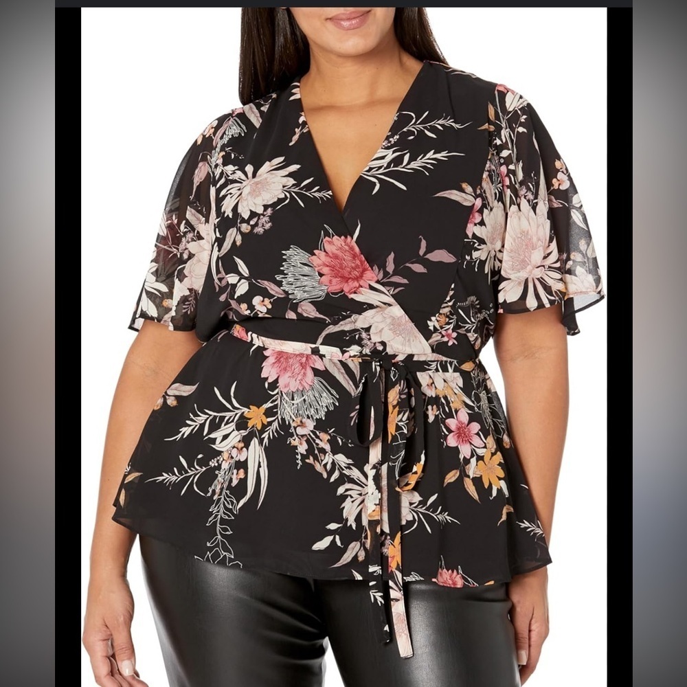 City Chic Women's Plus Size Top Tori Size 14
